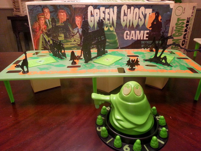 Green Ghost vintage game