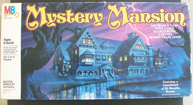 Mystery Mansion board game