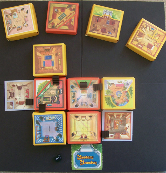 Mystery Mansion vintage game