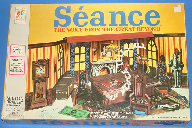 Seance spooky vintage board game by Milton Bradley