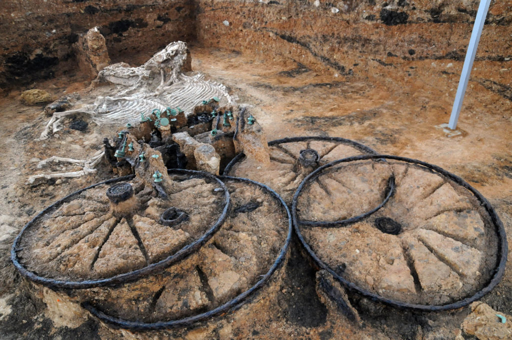 2,500-Year-Old Chariot Found – Complete with Rider And Horses 7