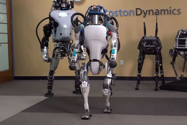 Boston Dynamics video shows its humanoid robot running and jumping over obstacles 9
