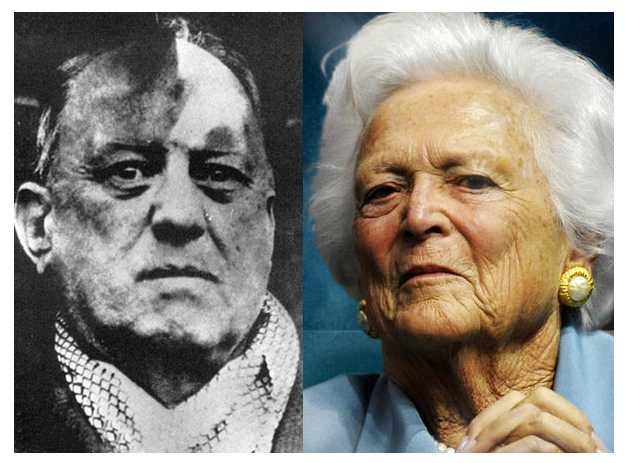Was Barbara Bush the Daughter of Famous Satanist Aleister Crowley? 1