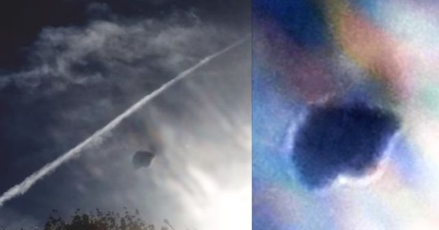 De-cloaked UFO caught on camera while moving in the sky of Long Island, New York on Nov 19, 2018