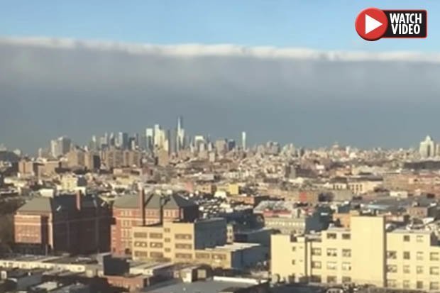 Weather Control – Mysterious cloud formation emerges over New York City 3