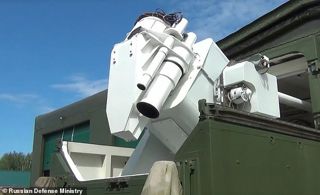 Russia unveils its LASER CANNONS that can destroy targets 'within fractions of a second' 3