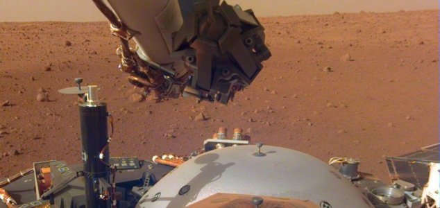 NASA's InSight lander records the Martian wind 10