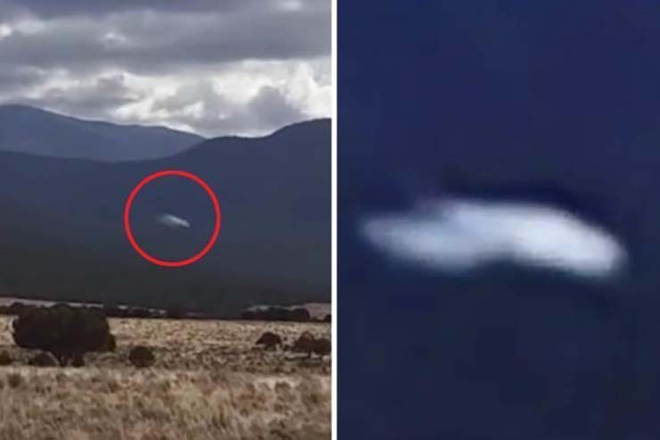 UFO near area 51 - Record the most impressive UFO in recent decades near Area 51 (UFO sighting Area 51)