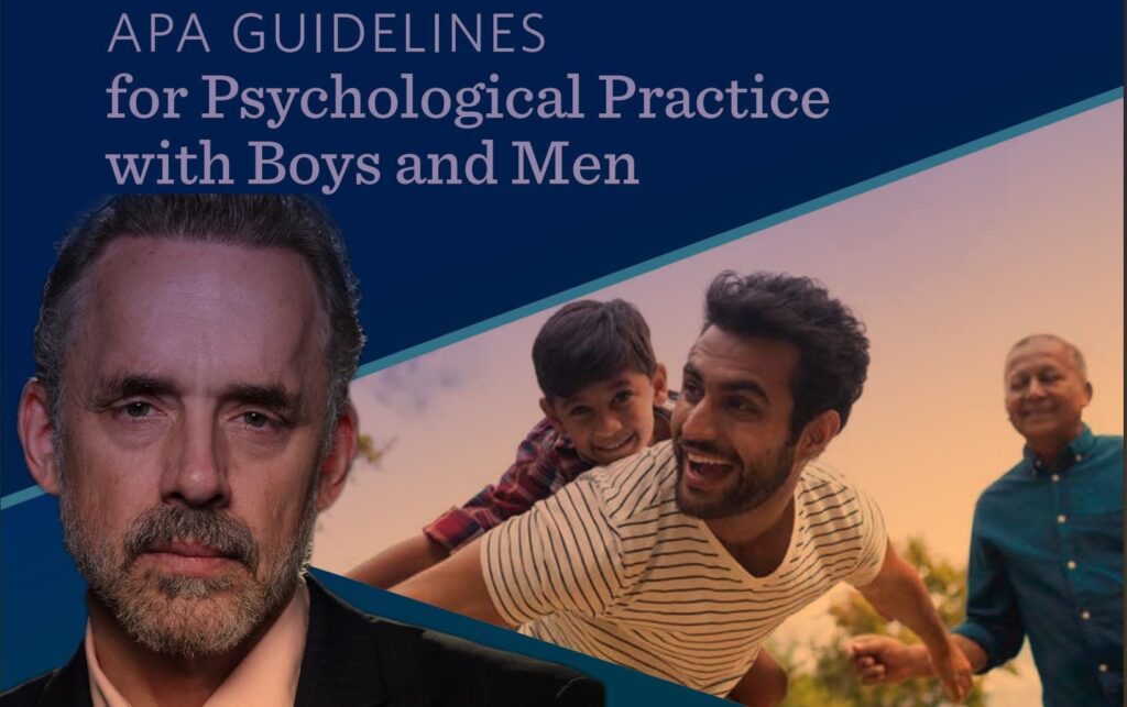 Jordan B Peterson: Comment on the APA Guidelines for the Treatment of Boys and Men 41