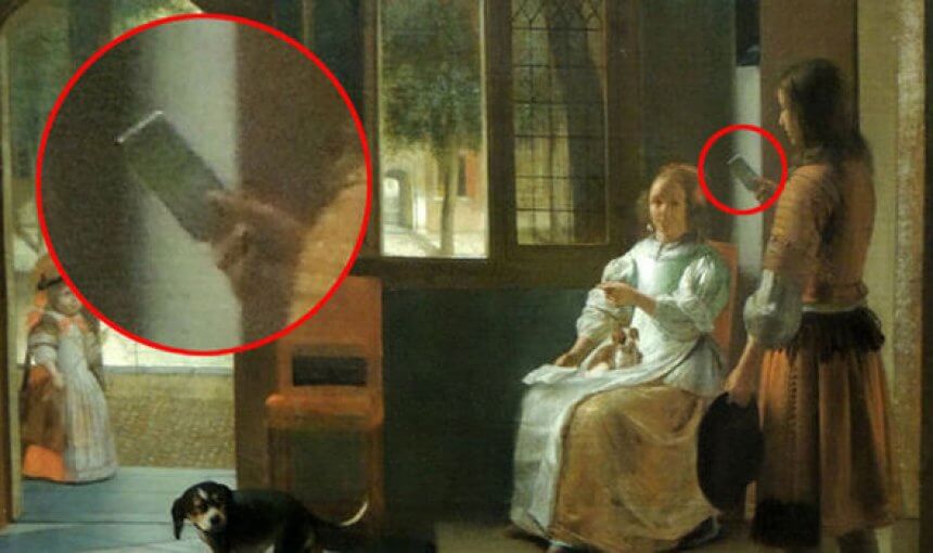 Proof of time travel? Apple boss says iPhone in 350-year-old painting is EVIDENCE 45