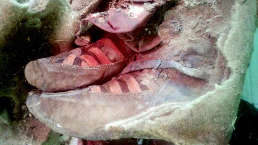 1,500-year-old Mummy Wearing ‘adidas Sneakers’ Believed To Be A Time Traveler 1