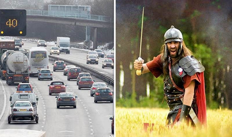 British psychic says motorway fatalities 'due to ghosts of Roman soldiers' 22