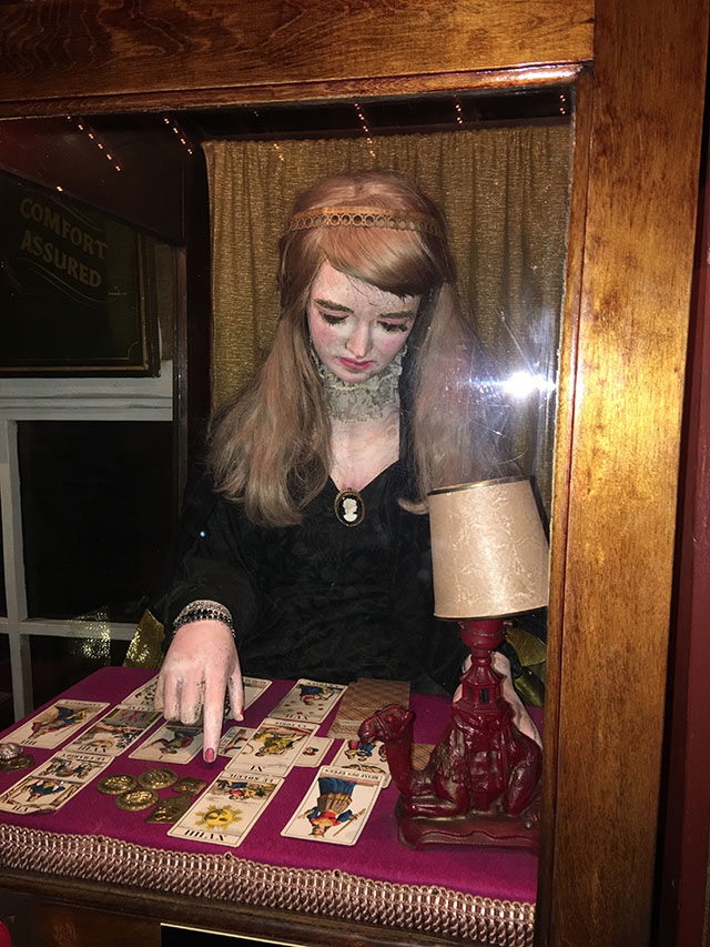 Coin-operated fortune teller at the House on The Rock