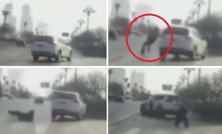 teleported person Chinese accident - A video shows the moment when a teleported person causes an accident in China