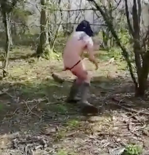 Man performs bizarre ‘sex dance’ for angry pheasant while wearing only G-string 12