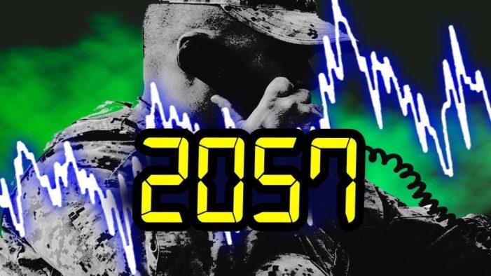 terrifying message of the year 2057