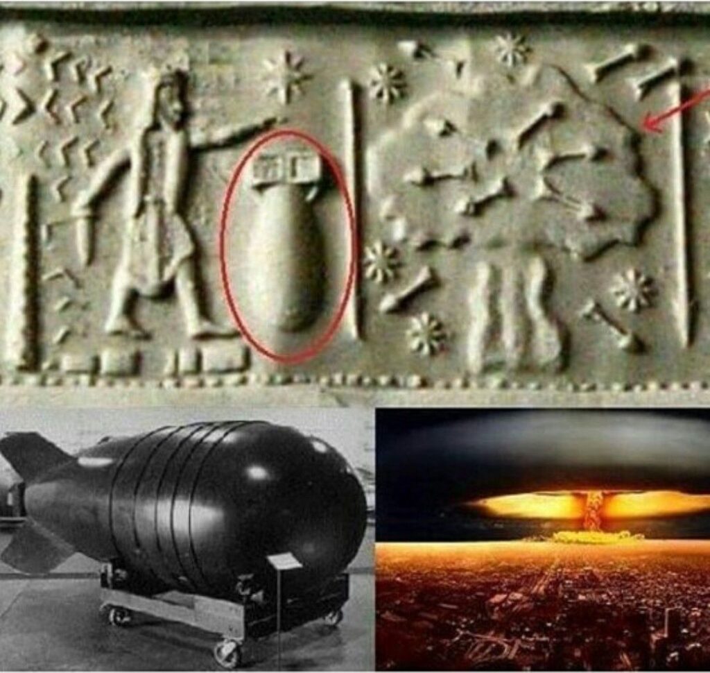 Atomic Bomb Depicted in Ancient Seal? No. Modern Art. 11