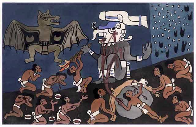 Camazotz: the "Batman" of Mayan mythology