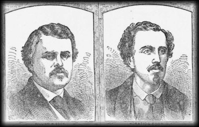 An illustrated sketch of the Eddy Brothers