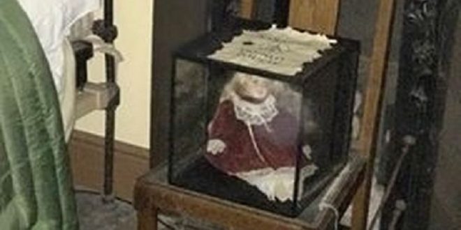 Haunted doll is heard saying 'I want to burn your eyes' 7