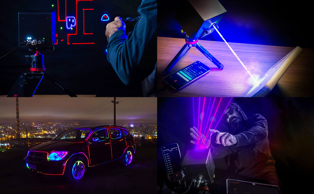 Review: LaserCube, the world's smallest – and first – battery-powered RGB laser projector 2