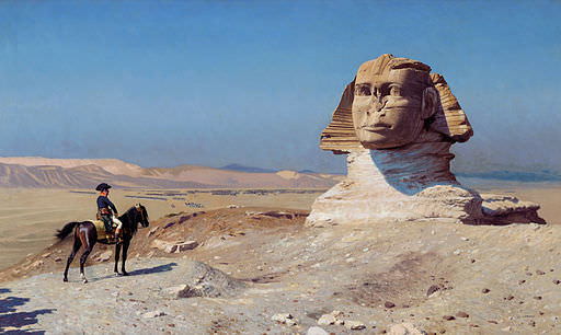 Napoleon and the pyramids
