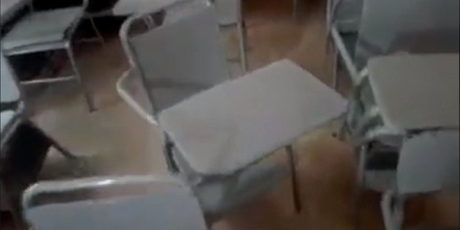 Teacher films paranormal activity in an empty classroom 33