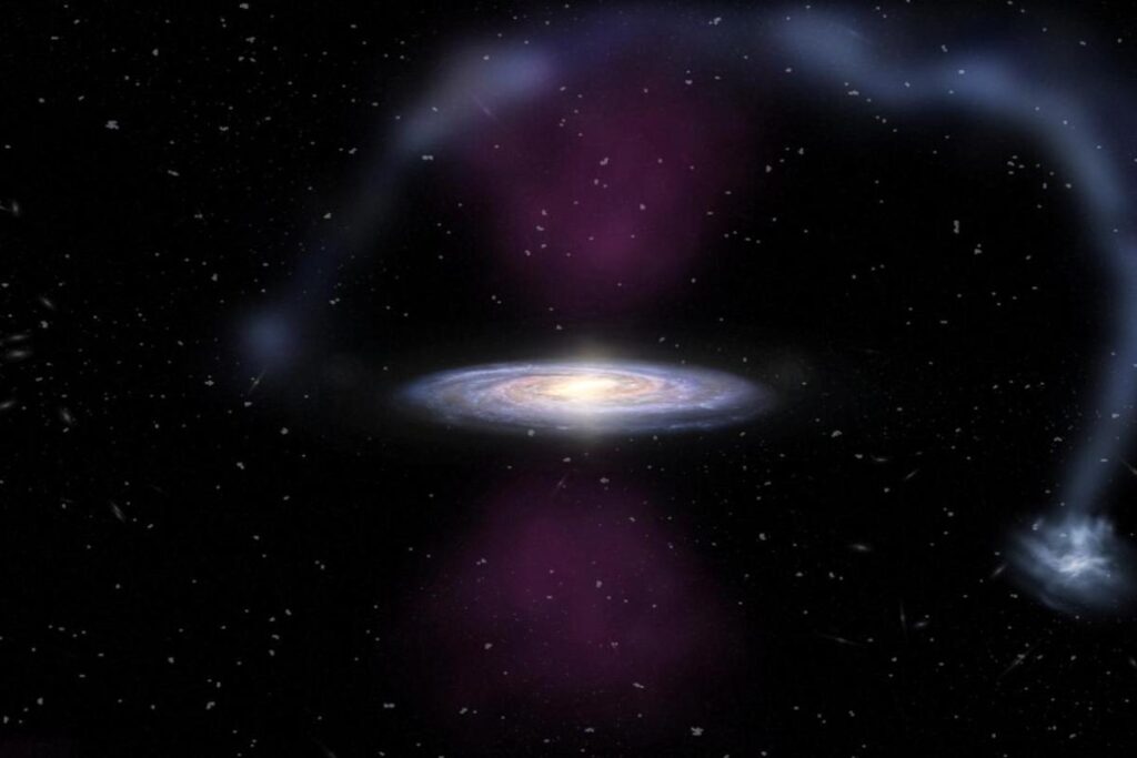 black hole at center of universe black hole at center of universe