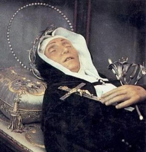 Saint Veronica Giuliani (December 27, 1660 - July 9, 1727)