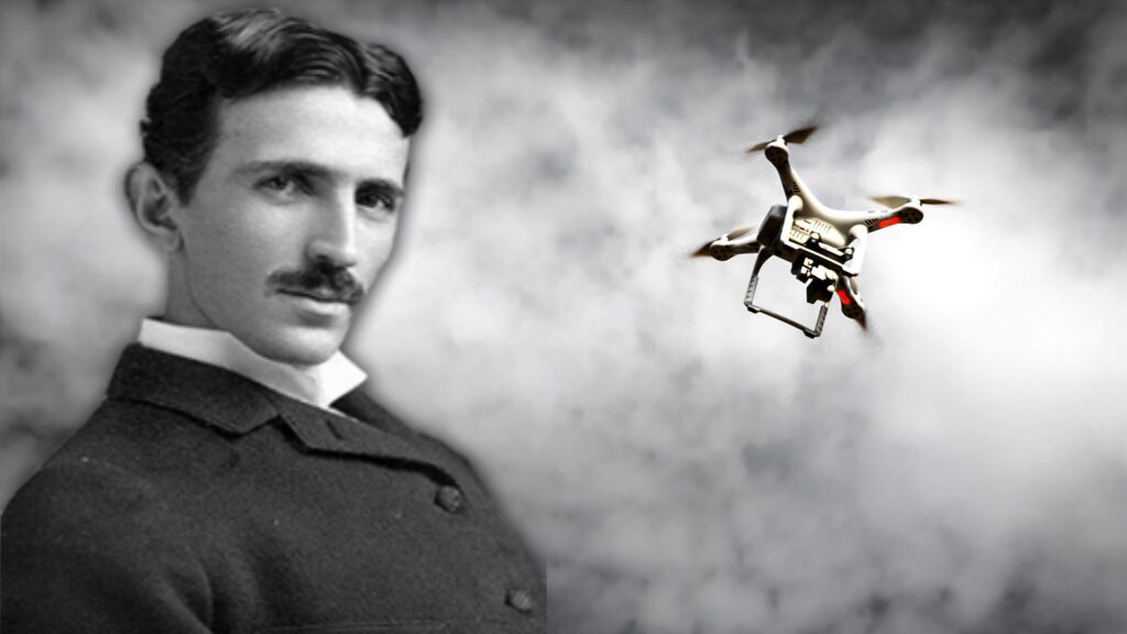 Nikola Tesla patented a Drone in 1898 36