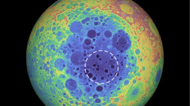 Mysterious Gargantuan Crater on the Dark Side of the Moon 2