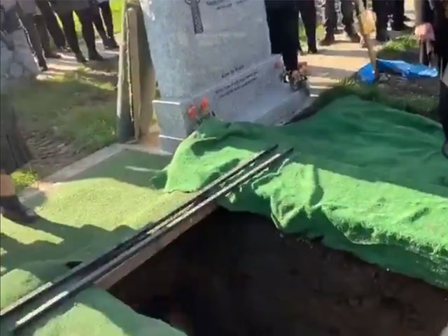 Video from the funeral of Shay Bradley
