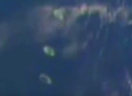 UFO fleet seen over the Indian Ocean from the International Space Station 7