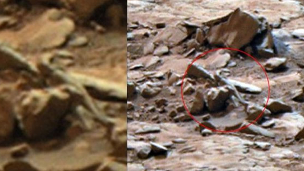 Extraterrestrial captured by NASA camera: Mars anomaly 4