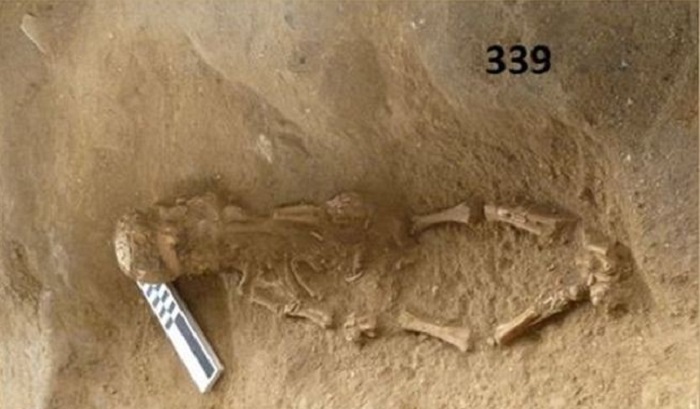 Archaeologists make a shocking discovery in an ancient funeral of children 9
