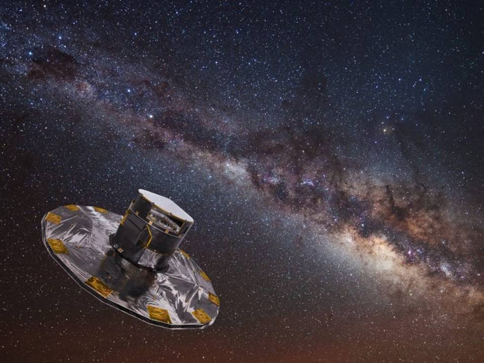 Gaia mapping the stars of the Milky Way