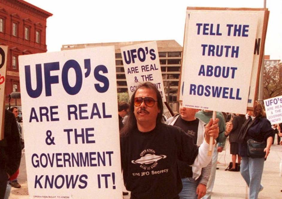roswell ufo protest 1995