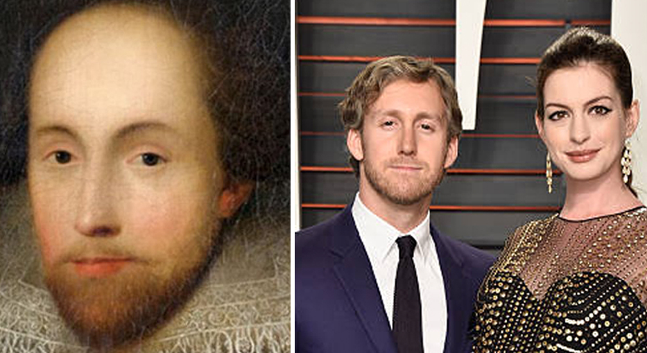 They say Shakespeare reincarnated to be Anne Hathaway's husband 4