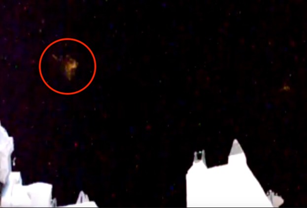 Astronauts observe several UFOs near the International Space Station 9