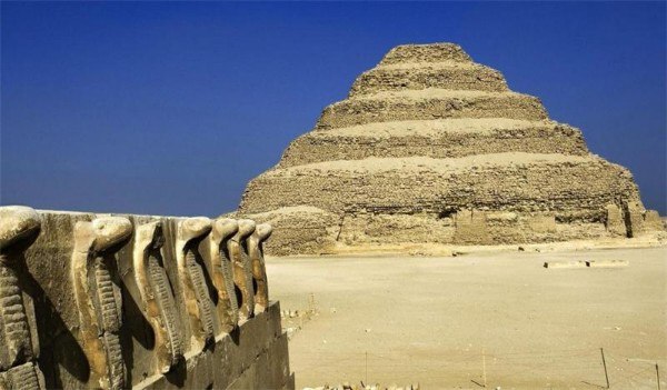 Is Djoser's pyramid the first pyramid in Egypt? 16