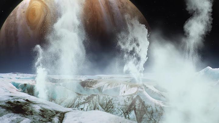 Scientists detect water vapor on Jupiter's moon Europa 1