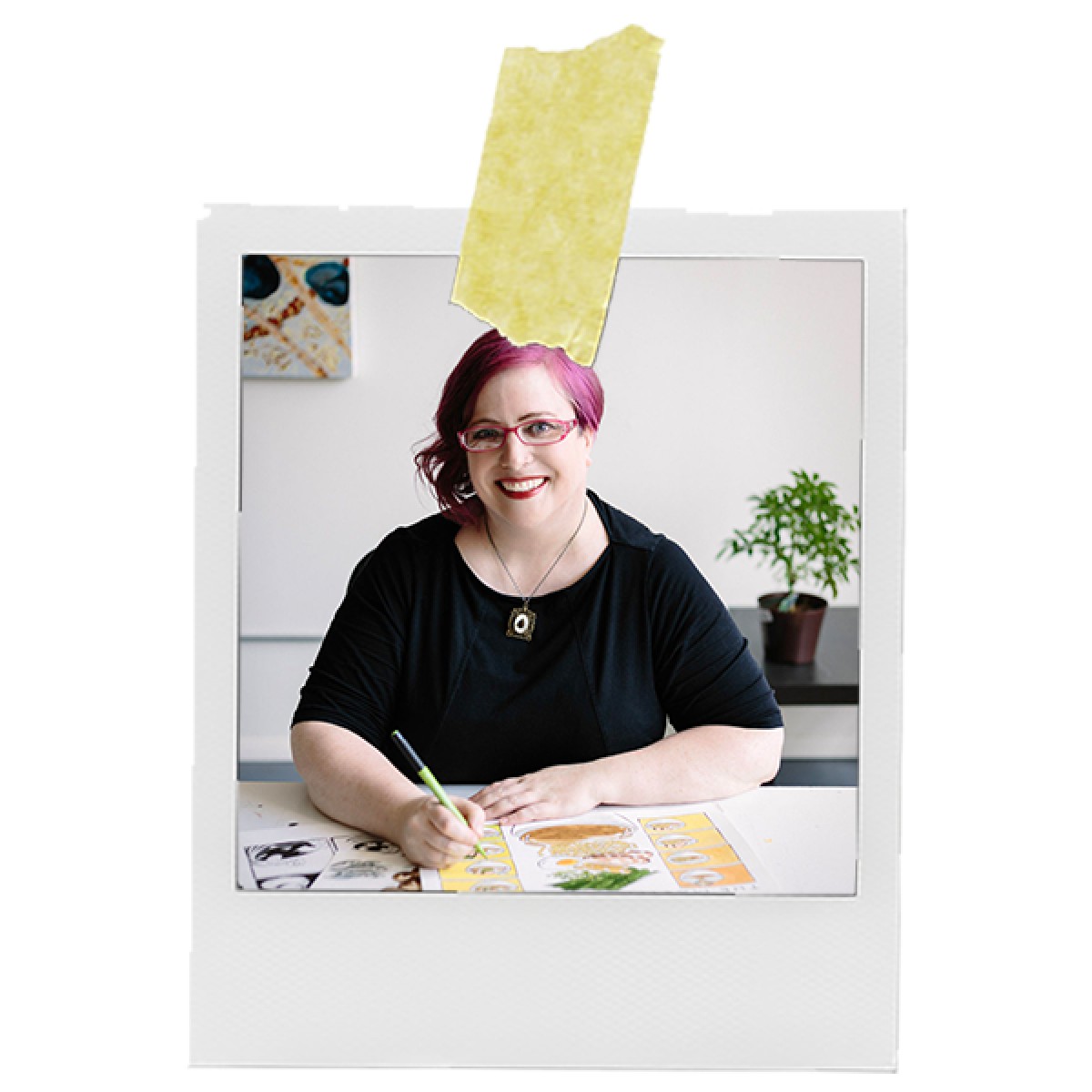 Questioner Sarah Becan