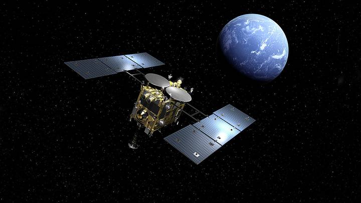 The Hayabusa 2 probe Leaves for Earth today loaded with remains of the asteroid Ryugu 11