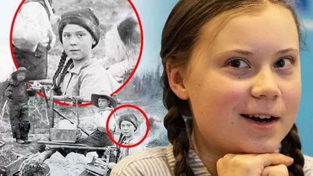Is Greta Thunberg a time traveller? A photo from 1898 could confirm it 3