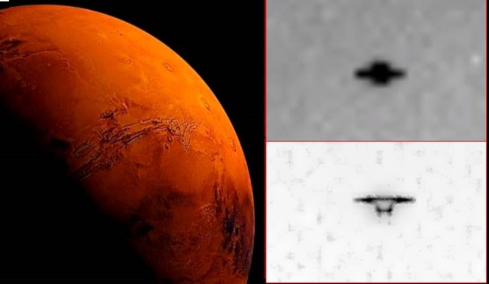 Mars, Rover Curiosity photographs UFOs in the skies of the Red Planet! 5