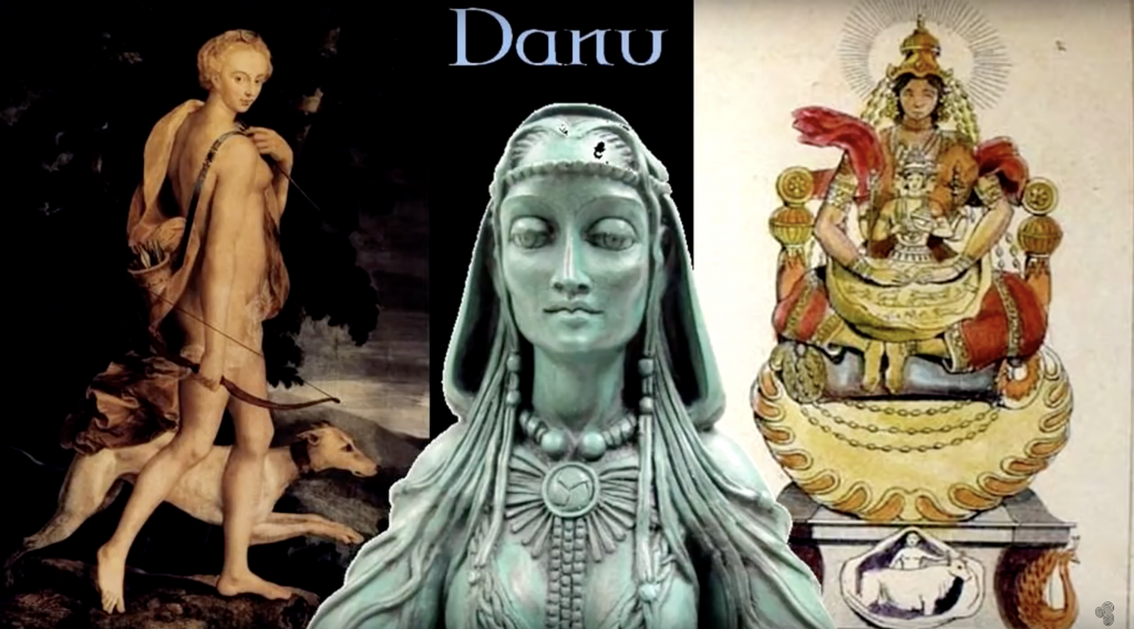 Who were the brilliant creatures known as Tuatha De Danann who once ruled Ireland? 4