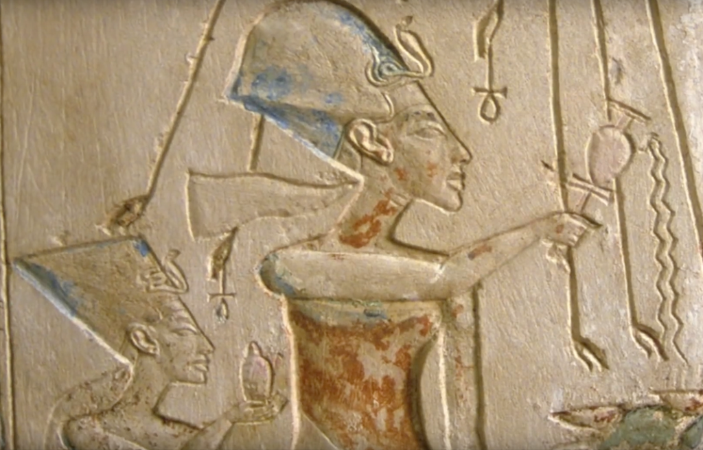 What was Athos, Pharaoh Akhenaten's solar disk? 13