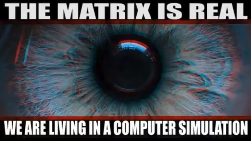 Signs that we actually live inside a Matrix-type drill and it is breaking 1