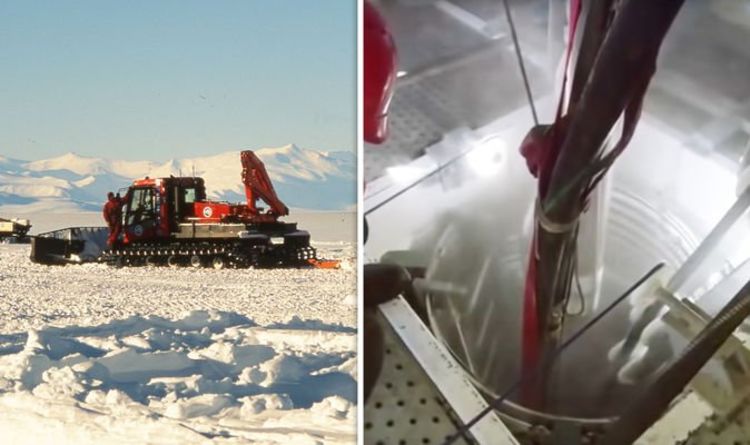 Antarctica shock: Scientists' groundbreaking discovery 400ft below ice revealed 3