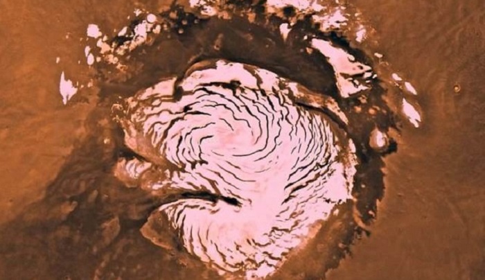 Water on Mars: a network of underground lakes found under the planet's surface 8